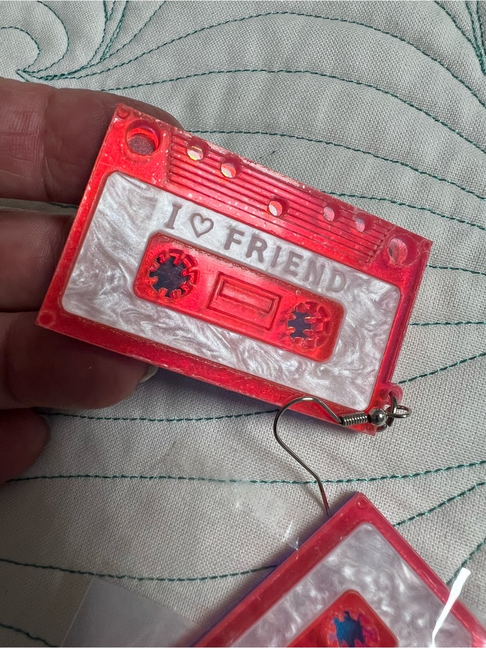 Cassette Tape Earring